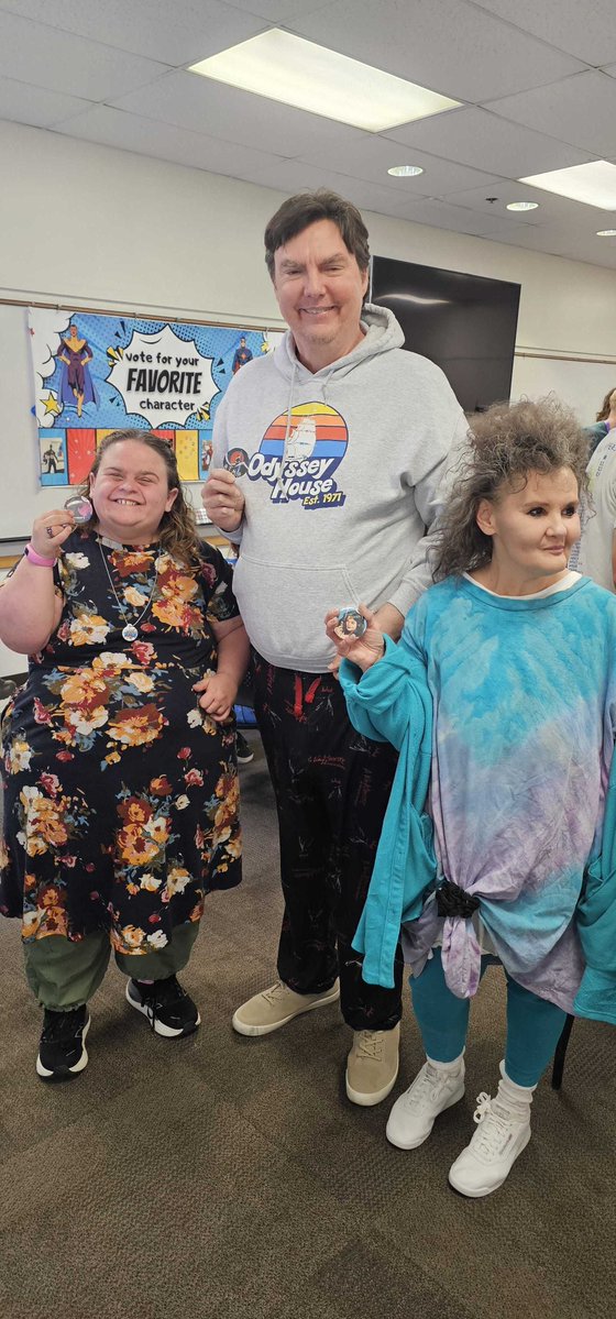 _CountyLibrary's tweet photo. 🦸✨ Superheroes took over #TheCountyLibrary in Sandy at All Ability! Guests made comic-inspired pins, voted for favorite heroes, colored manga and superhero sheets, and got cartoon portraits. It was an action-packed day full of creativity, excitement, and fun for everyone! 💥📚 https://t.co/MkEADb11uE