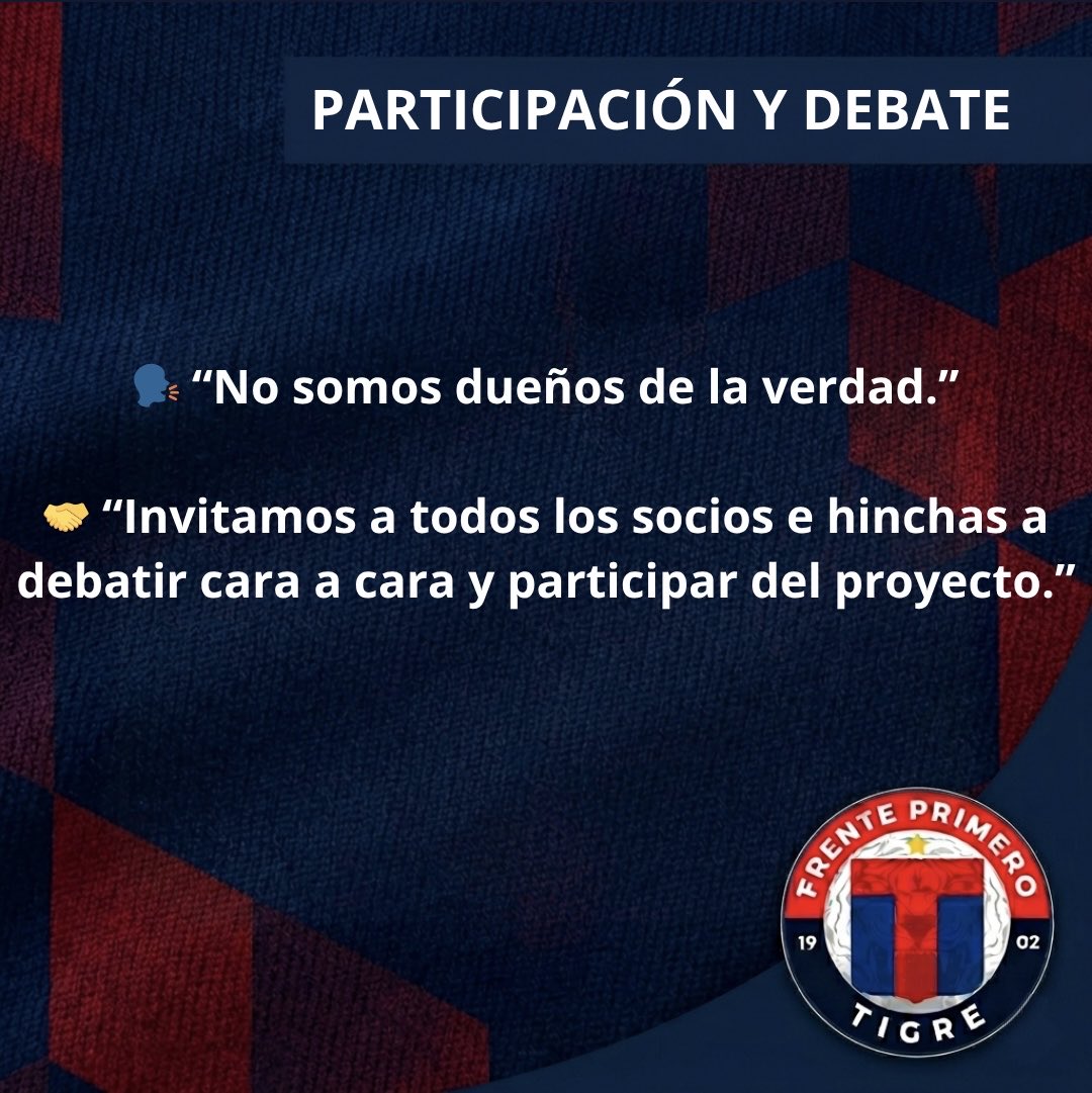 primero_tigre's tweet photo. 🎙️ MANO A MANO CON JAVIER FERREIRA EN SIEMPRE TIGRE
El referente del Frente Primero Tigre pasó por los micrófonos de Siempre Tigre, y dejó definiciones contundentes sobre el modelo de club que queremos construir juntos. Te dejamos un hilo clave de la entrevista https://t.co/3wUKMBlspG