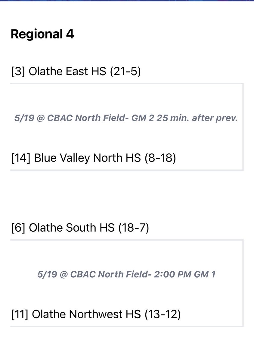Blue Valley North Baseball tweet media