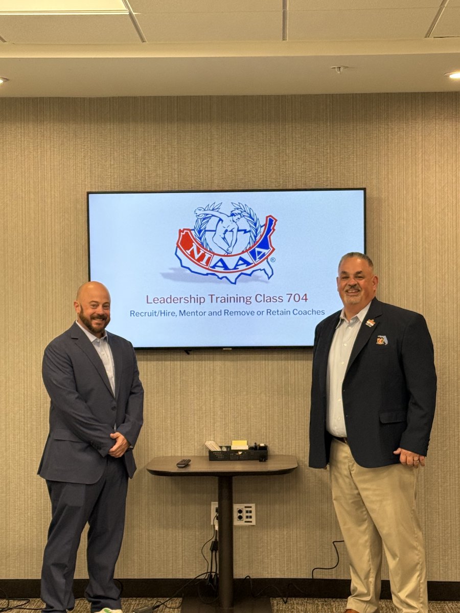 NIAAA9100's tweet photo. Collaboration and leadership were on full display over the weekend! 💼✨

NIAAA members gathered in Atlanta, Georgia, for a highly successful Section 3 Meeting. Regional gatherings are essential for aligning our goals and continuing to champion education-based athletics. https://t.co/OHrBcJRxmz