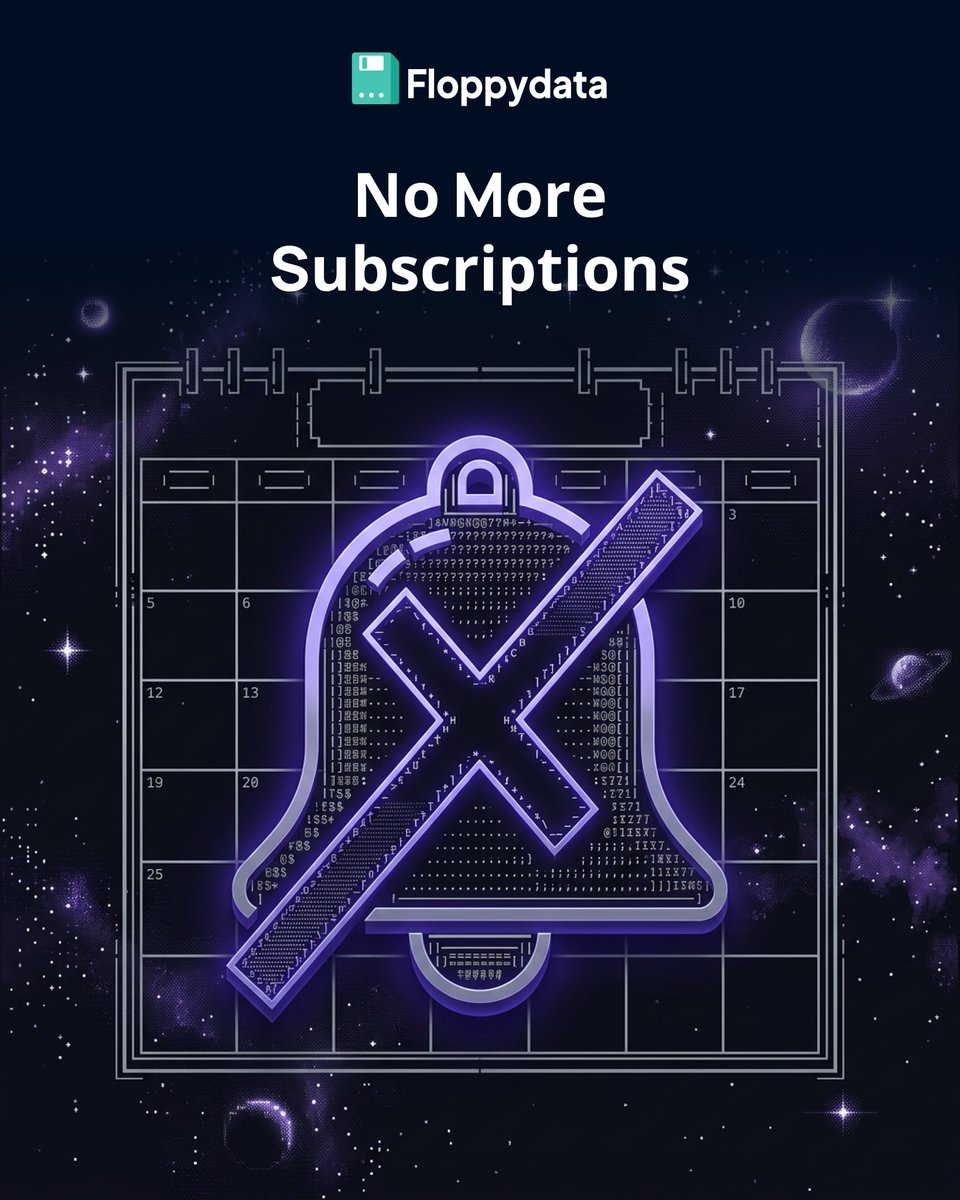 Floppydata_'s tweet photo. 𝗡𝗼 𝗺𝗼𝗿𝗲 𝘀𝘂𝗯𝘀𝗰𝗿𝗶𝗽𝘁𝗶𝗼𝗻𝘀 🚨  

We removed subscriptions from Floppydata. No more auto-renewals, tracking dates, or canceling.  

Now: 
◻️ Buy traffic once, use it 
◻️ Expiring (30d, 33% off) or Non-expiring 
◻️ Packages: 15–200GB  

Active subs keep working.  Floppydata — evolving with our users 🫂  

#proxies #floppydata #webscraping #dataextraction #payperwhatyouuse
