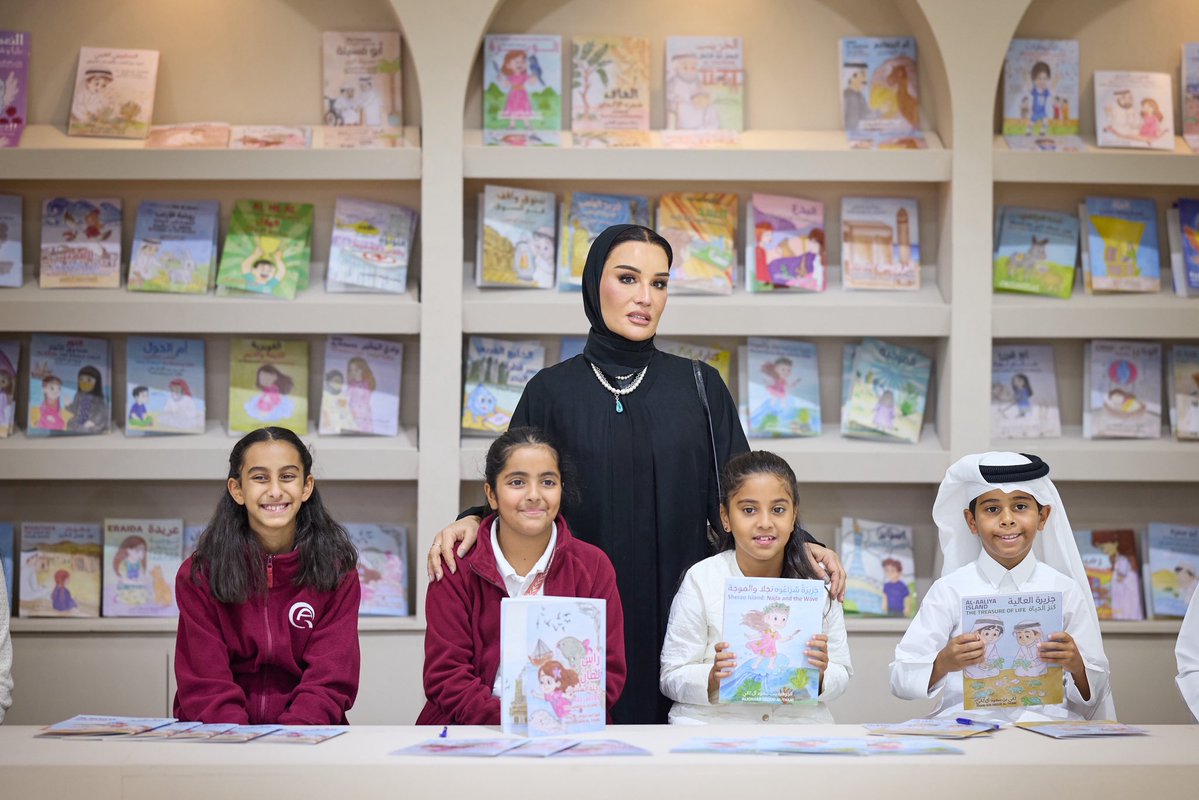 موزا بنت ناصر Moza bint Nasser tweet media