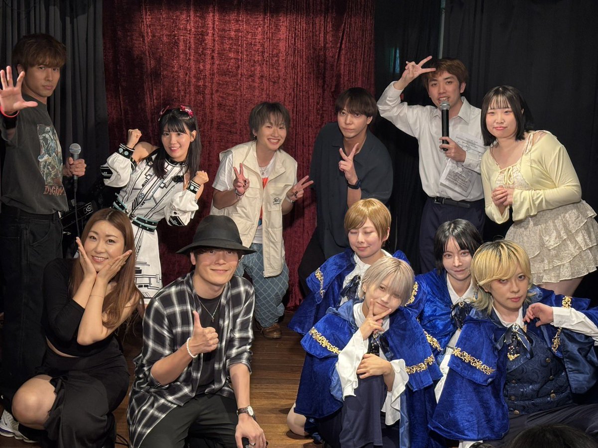 seiya_vocal's tweet photo. 昨日はときわ台Cave @cave_tokiwadai さんで歌わせていただきました🔥

イベントの最後に歌わせていただいたのですが、会場にお越しの皆さんと、共演の皆さんとCaveの皆さんがどれだけ素敵な時間を作り上げたかを、ステージに出た瞬間からびりびりと感じながら歌わせていただきました！

最高のライブをありがとうございました🔥

@akachanman_1009 @machatada @ryota_utauhito @watachan_0125 @zaki_928 @glanstella @shiori_hoshimi
