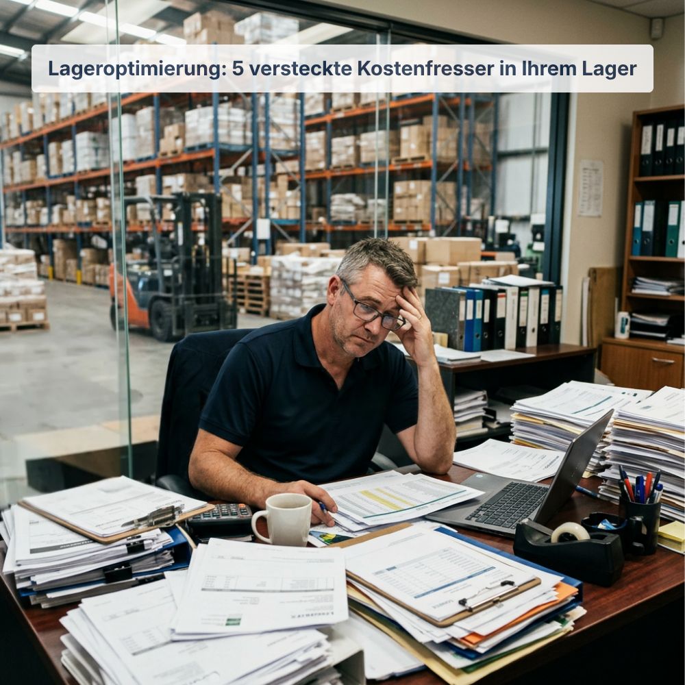 CoglasWMS's tweet photo. Viele Lagerbetreiber verlieren täglich Geld, ohne es zu merken.

Nicht durch große Fehlentscheidungen, sondern durch kleine Ineffizienzen im Alltag.

Schon kleine Optimierungen können enorme Auswirkungen auf Lieferfähigkeit und Fehlerraten haben.

Beitrag: https://t.co/zZZauZl2V9 https://t.co/aTGXB67c4Y