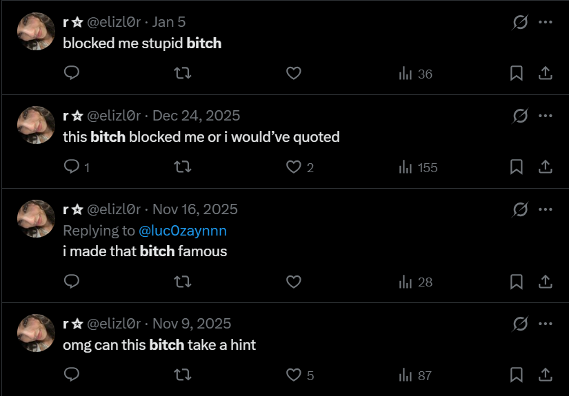 icky628688's tweet photo. @elizl0r and shes probably gonna block me over this too https://t.co/k90a72h4QK