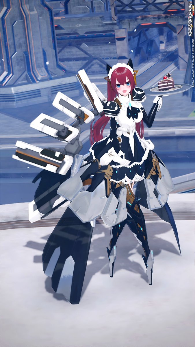 Ship615452876's tweet photo. 今週は見事にサボり切ったけどメイドキャス子だけは更新した
#PSO2NGS_SS #メンテの日なのでssを貼る https://t.co/KDXWXexkDV