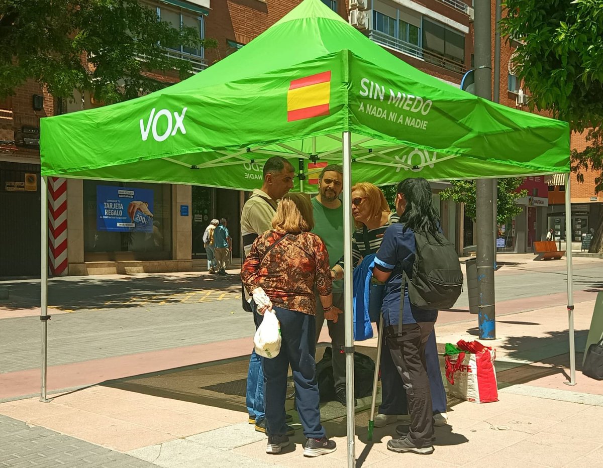 VOX Getafe tweet media