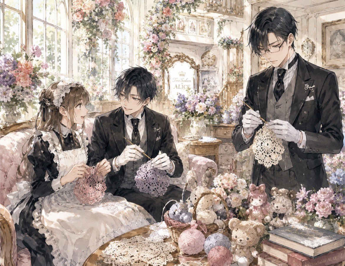 TeaSalonALICE's tweet photo. 福岡・天神で活動する間借りメイド＆男装執事喫茶 #TeaSalonALICE です。紅茶と手作りご飯、クラシカルな空間を大切に、福岡で男装執事喫茶やクラシカルメイド文化を広げたいと思い活動しています。もう少しでフォロワー300人。フォロー頂けると嬉しいです☕️ https://t.co/gY6dTtsxKo