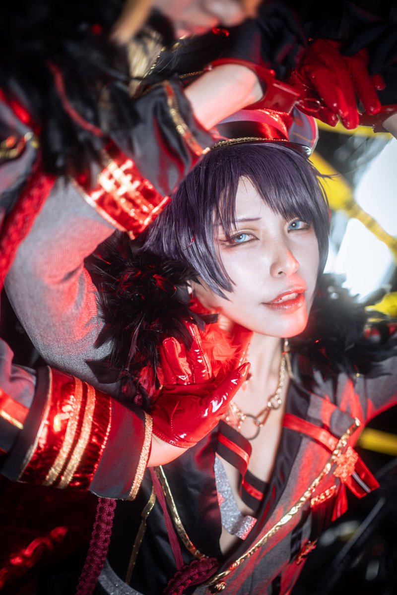 hachi_lue's tweet photo. Cosplay/TeamK
「悪魔の囁き 従えて」
📷 @Patricia__579
🏠 @MrRabbitStudio
#コスプレ注意 #ブラスタ_cos #ブラスタ #BLST #黑星劇場 #blst_cos
#TeamK
#Yakou https://t.co/i6VgoPNrx2