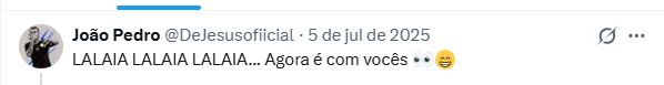 edjusti's tweet photo. @gugachacra Mereceu ficar fora https://t.co/gTjZpwE93c