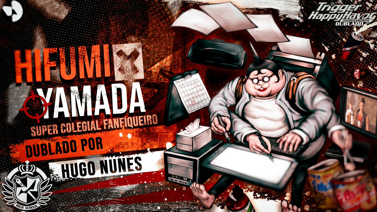 DualFrame_ST's tweet photo. ''O que você vê diante de seus olhos nada mais é do que a mera pele que envolve meu verdadeiro eu!''

Hifumi Yamada por: @VacuumHugo2 https://t.co/VsMYHq4nzG