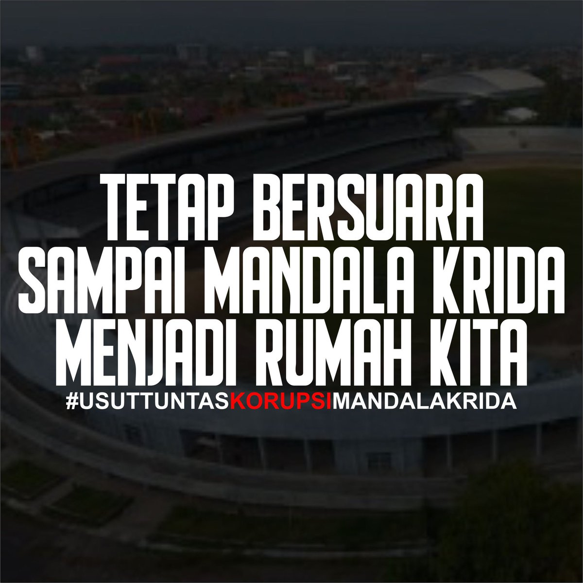BrayatBaratKota's tweet photo. JANGAN SAMPAI REDUP KAWAL SAMPAI TUNTAS✊
@humas_jogja @PemkotJogja @dprd_diy @KPK_RI 
#UsutTuntasKorupsiMandalaKrida
#UsutTuntasKorupsiMandalaKrida 
#UsutTuntasKorupsiMandalaKrida https://t.co/0IL8QzWT0T