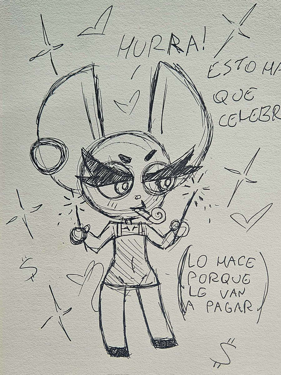 rexnorz's tweet photo. He vuelto!!! 😆

"Lo que hay que hacer para ganarse el pan"
(Espero que al menos pague bien) https://t.co/FB4oj6dpUE