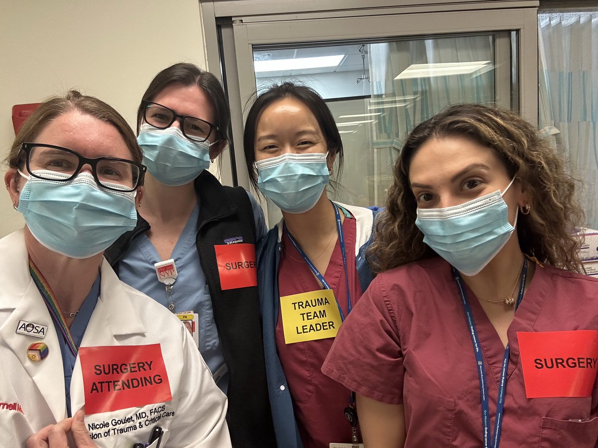 Weill Cornell Medicine Trauma and Critical Care tweet media