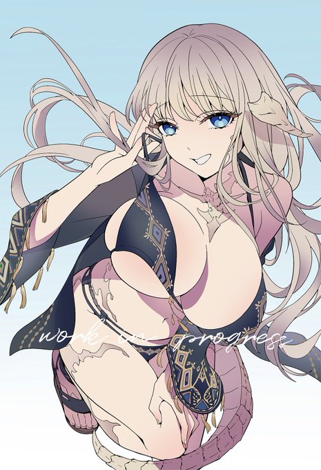 [wip][FF14]メスラ #FF14イラスト
