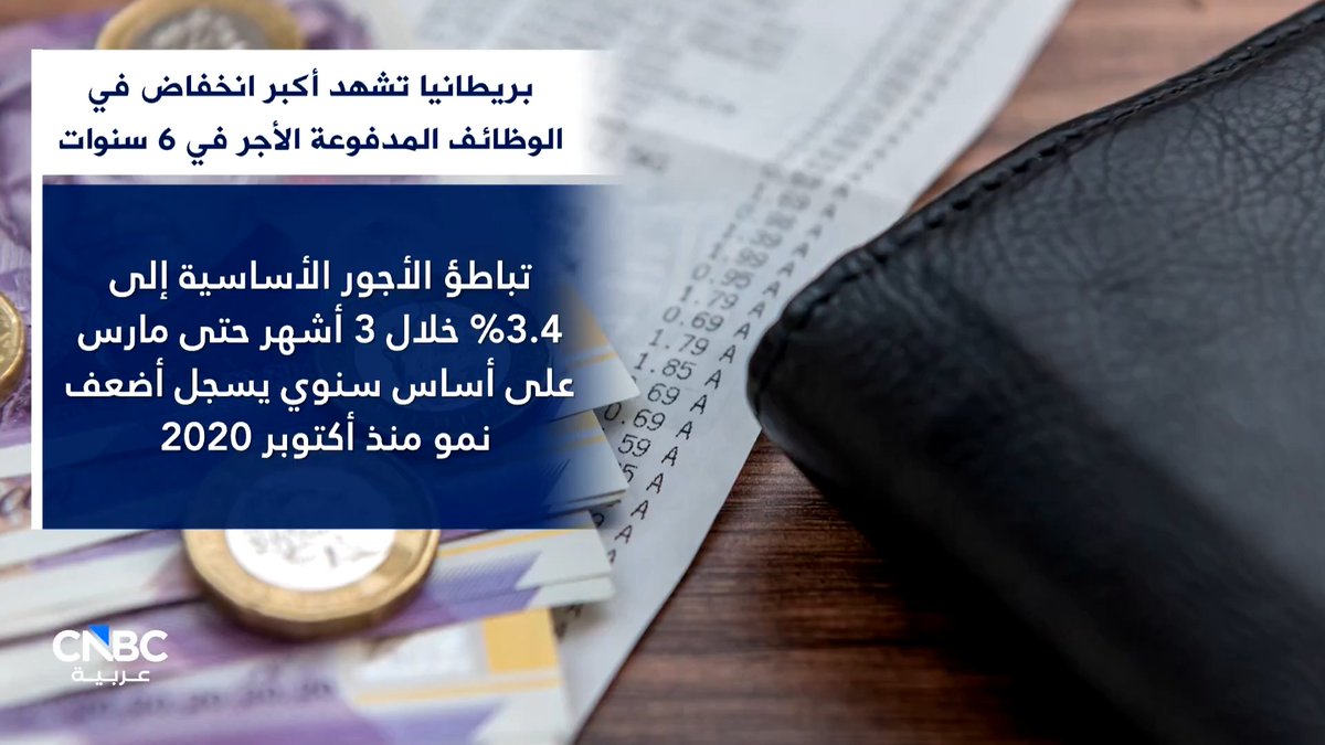 بريطانيا تشهد أكبر انخفاض في الوظائف المدفوعة الأجر في 6 سنوات 
