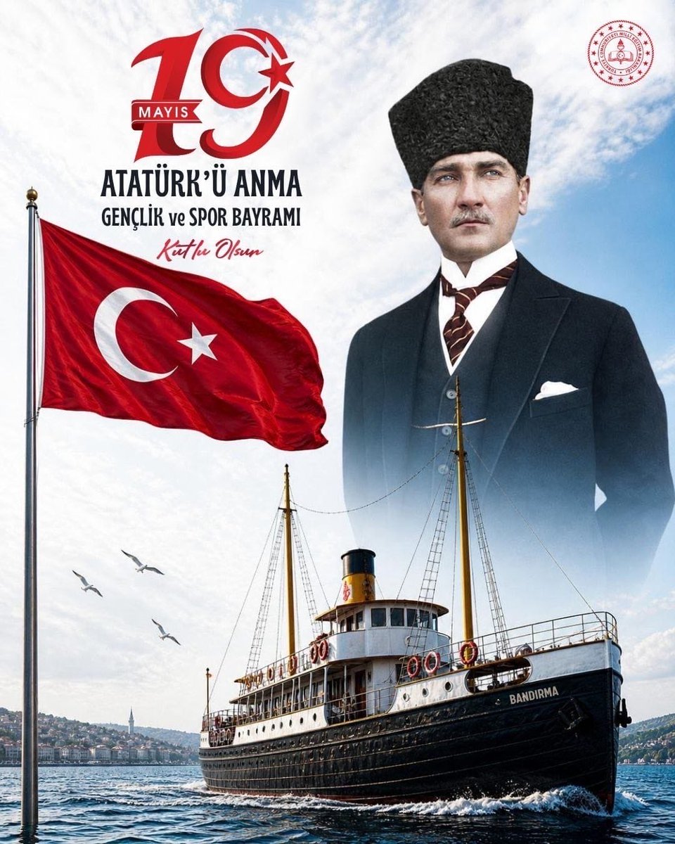 cihantmblc58's tweet photo. 19 Mayıs Atatürk'ü Anma, Gençlik ve Spor Bayramımız Kutlu Olsun!
#19MayısAtatürküAnmaGençlikveSporBayramı 🇹🇷 https://t.co/IQneqkiPB4