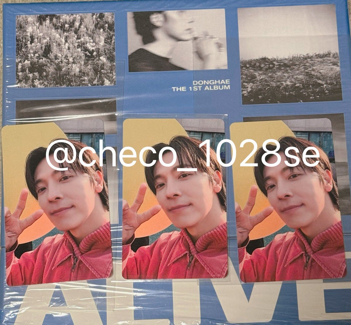 SUPERJUNIOR ドンヘ ALIVE トレカ 交換 譲:写真1枚目(HMV特典トレカ