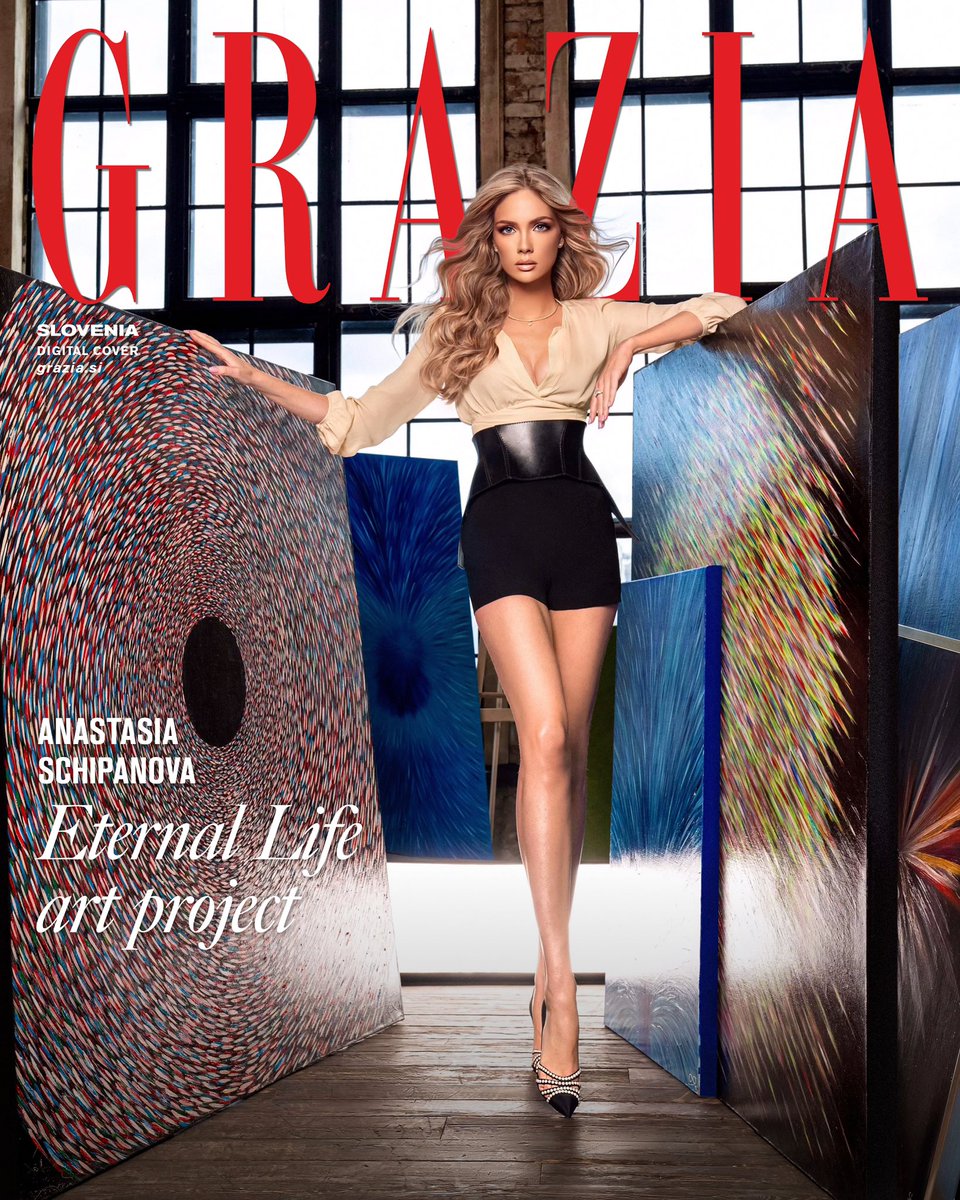 An_Schipanova's tweet photo. My fresh cover story for Grazia Slovenia!
The Meeting of Fashion and Energy: The “Eternal Life” Art Project

https://t.co/AD0lFi8yPA

Photographer Mareta Keligova 
Makeup Marylika Kalinina https://t.co/mBbxKhich9