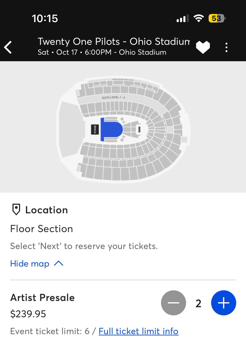RRAWFEARR's tweet photo. I GOT PIT TICKETS !!! THIS IS WHY I’VE STAYED ALIVE 🥹🥹 https://t.co/cJ0V7jhFQa