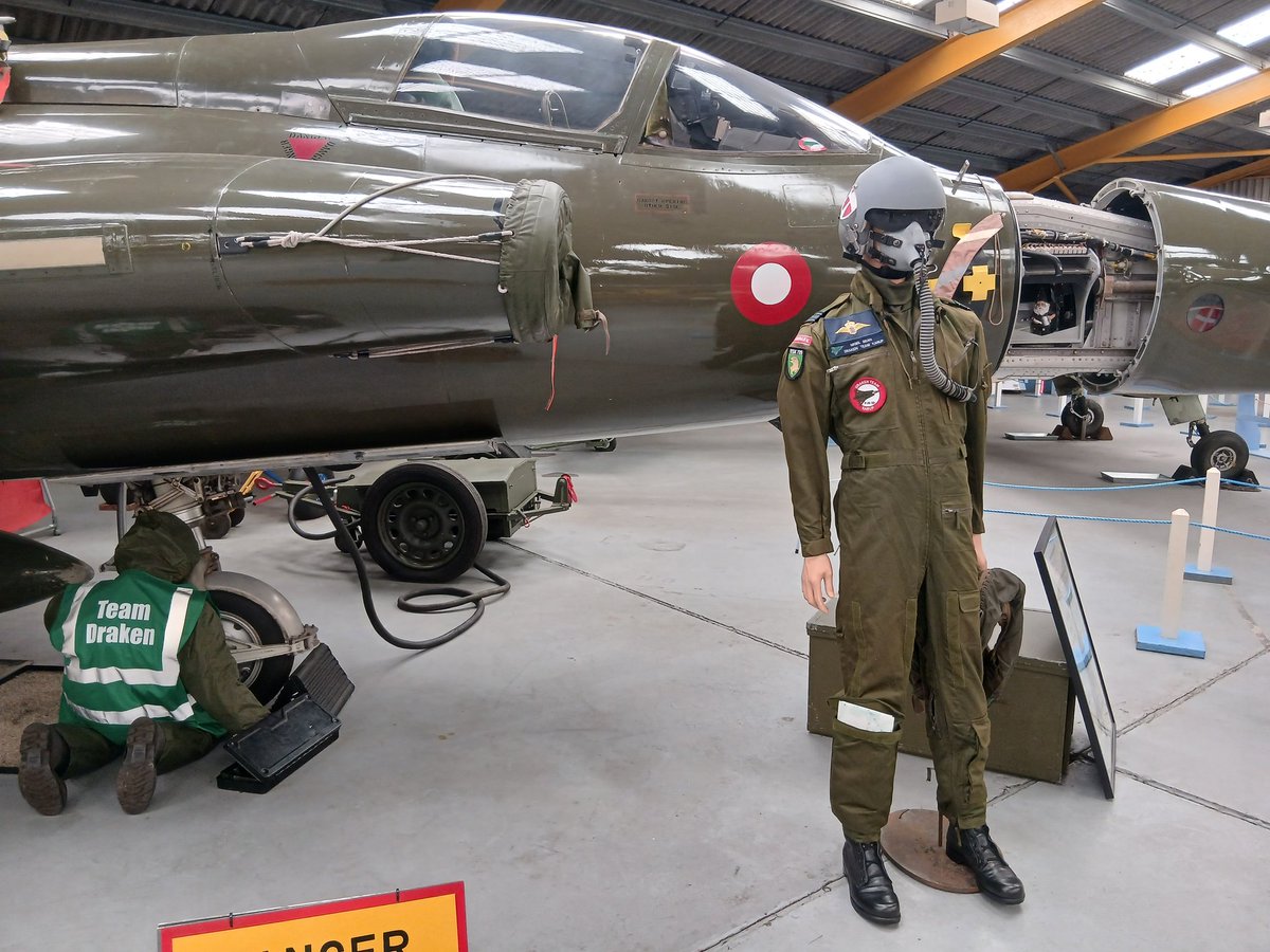 NAMgroundsman's tweet photo. A pilot at last for AR-107 @NewarkAirMus https://t.co/jRmcKyVgIn