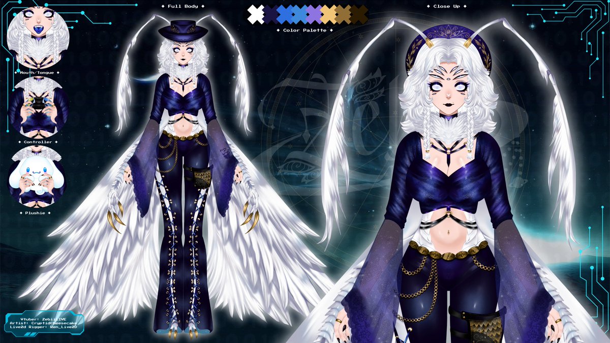 ZebiiLIVE's tweet photo. ₊˚⊹₊ Oh, hello little obsession~!₊ ⊹˚₊ 

My name is Zebii. I'm a plume moth, variety streamer,  &amp; the funniest woman alive.

Come say hi~ I promise I don't bite :3

✦Twitch - https://t.co/20bFsEacPI
⟡ Links - https://t.co/LtSjDALRjJ 

Oshi Mark 🤍✨
Art tag #ZebiisGallery https://t.co/ES44hpnMGt
