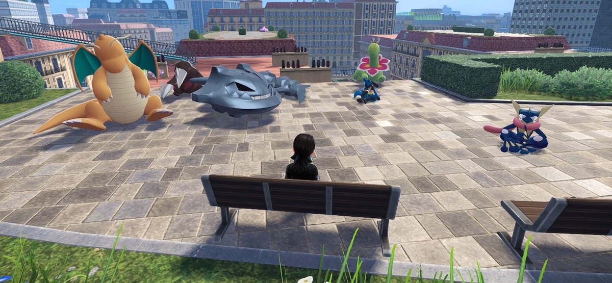DMP_unknown's tweet photo. 旅する仲間と束の間の休息…
#ポケモンZA https://t.co/twmYzcGfFm
