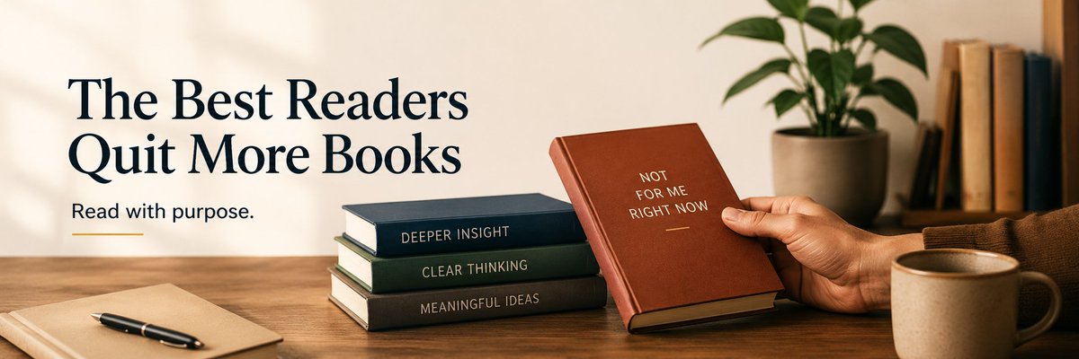 avilbeckford's tweet photo. I just published The Best Readers Quit More Books https://t.co/3FlfabdOod @avilbeckford https://t.co/DjhOjX0kRG