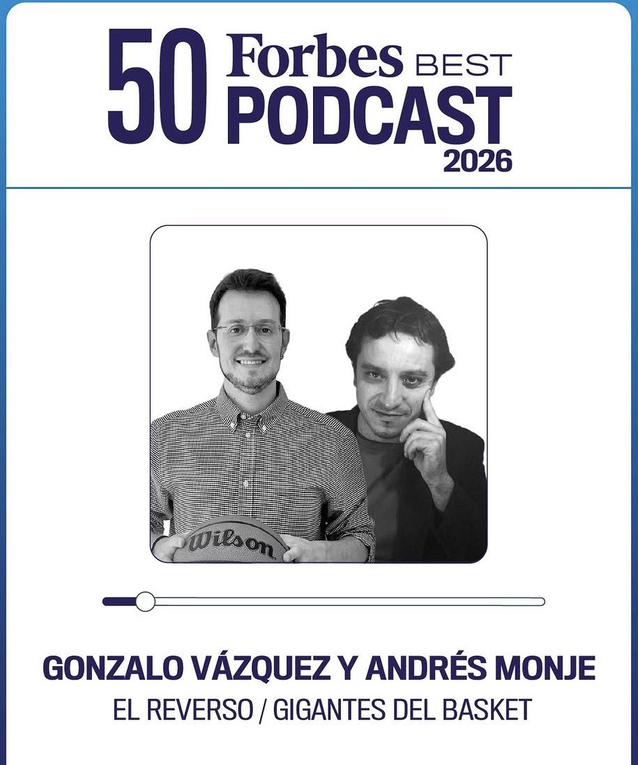 A_Monje's tweet photo. 🙏🏻 Muchas gracias a @Forbes_es por el detalle de incluir #ElReverso en la lista de sus 50 mejores podcast del año.

Muy honrados, @GVazquezNY y servidor desde @GIGANTESbasket, de aparecer rodeados de tanto talento.

Lista completa: https://t.co/G8xilquV6P https://t.co/G0PS6hlwUb