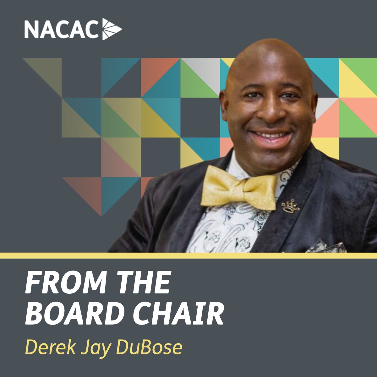 NACAC's tweet photo. Latest update from the #NACAC Board of Trustees: Board Chair Derek Jay DuBose shares reflections from the board meeting held earlier this month on George Mason University’s Mason Square Campus. https://t.co/FGteYk9ncx https://t.co/BaOcj1z4r1