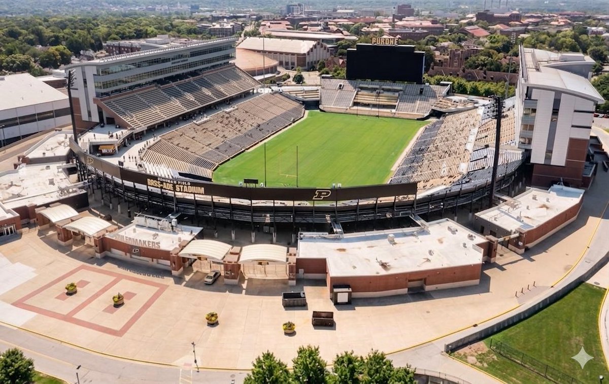 QuTheBand's tweet photo. Would this complete Ross-Ade Stadium? #PurdueFootball #BoilerUp https://t.co/3C8DOw4QSD