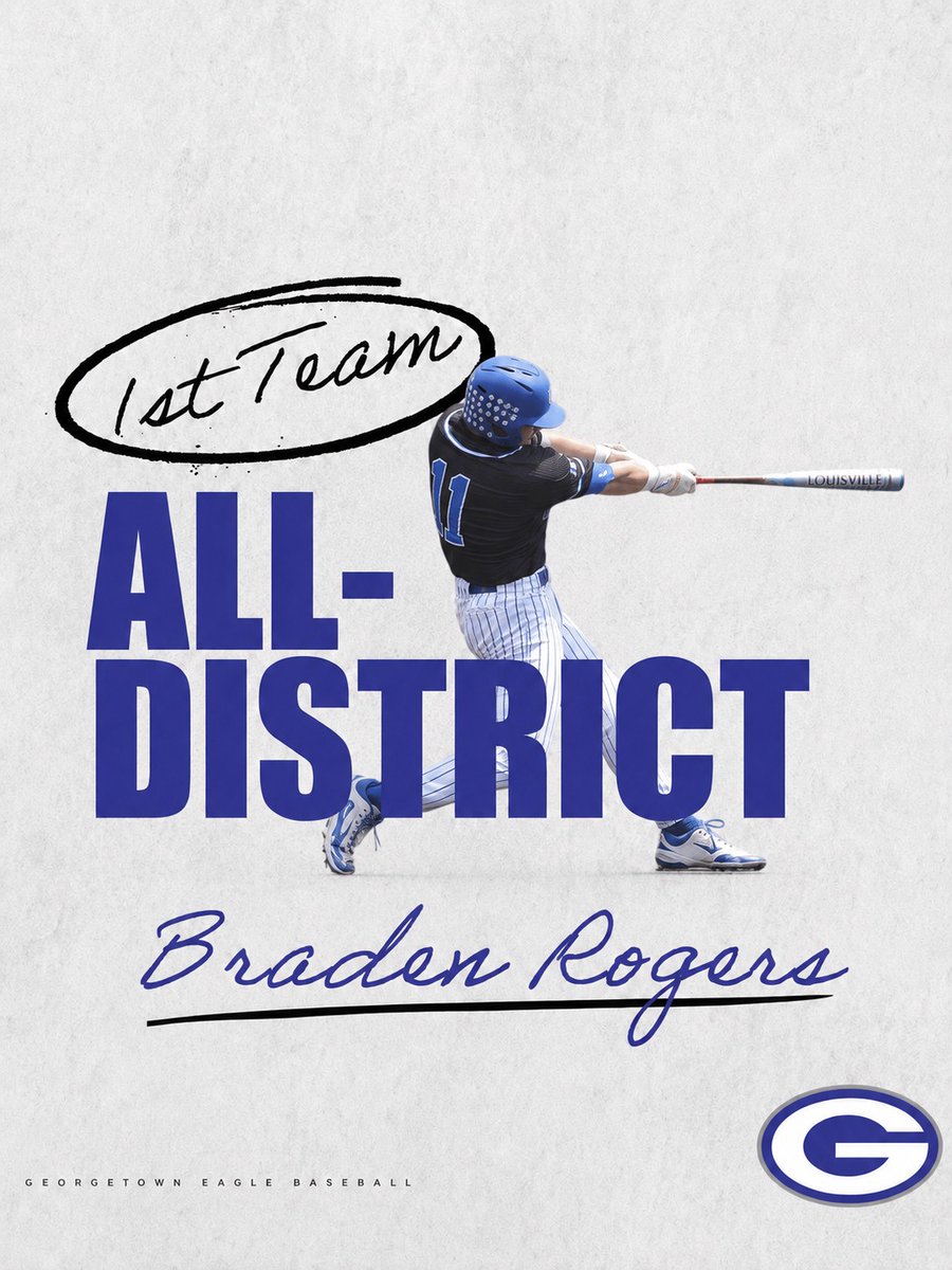 EFND_Baseball's tweet photo. Congratulations Braden Rogers for being chosen to the district 23-5A 1st Team! https://t.co/v9bbDI6Z07