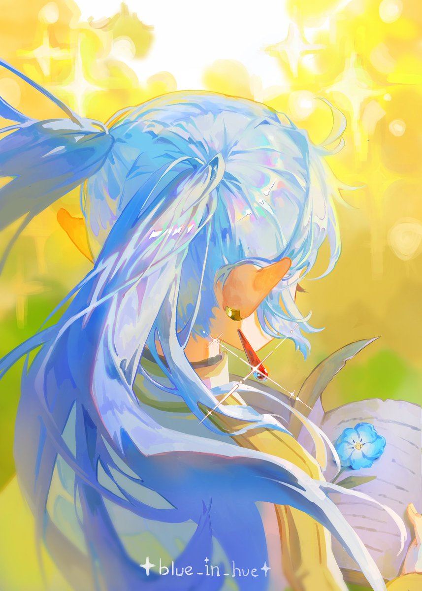 blue ✦ comms open! tweet media