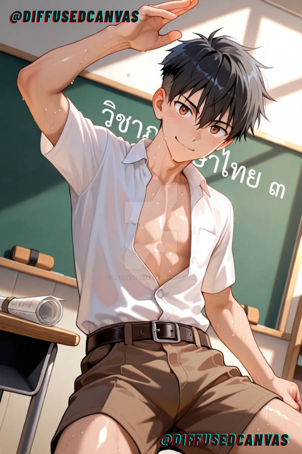 DiffusedCanvas's tweet photo. After School
#AIart #AIartwork #AIboy #AIイラスト #AI男子 https://t.co/tTlQHcWy8G