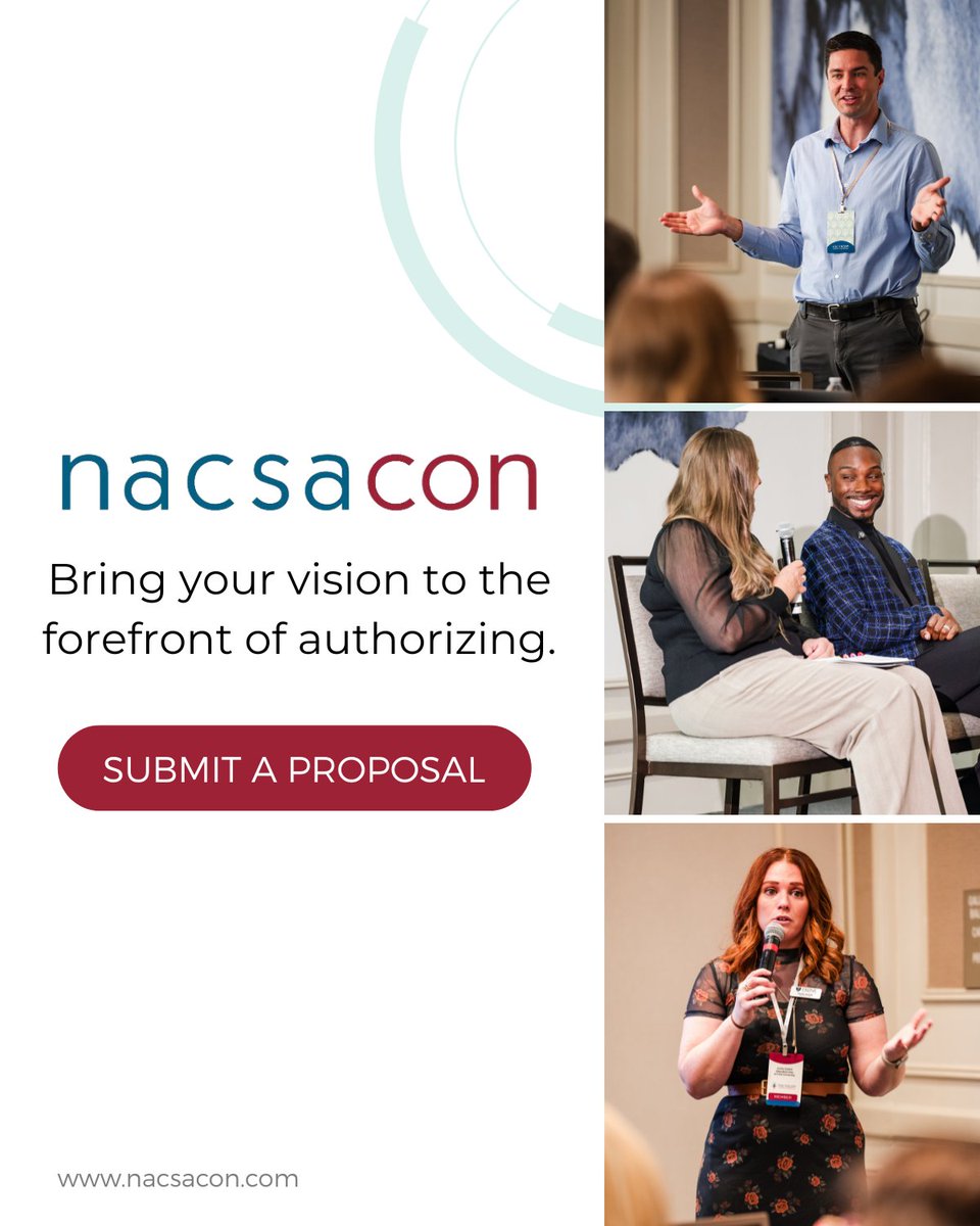 QualityCharters's tweet photo. #NACSACon is the nation's leading conference for charter school authorizers. We're curating a diverse, dynamic lineup of speakers and facilitators ready to spark meaningful conversations, share powerful insights, and drive REAL change in public education.
Click the link to submit your session proposal ⬇️
https://t.co/RnVXJFUj93
