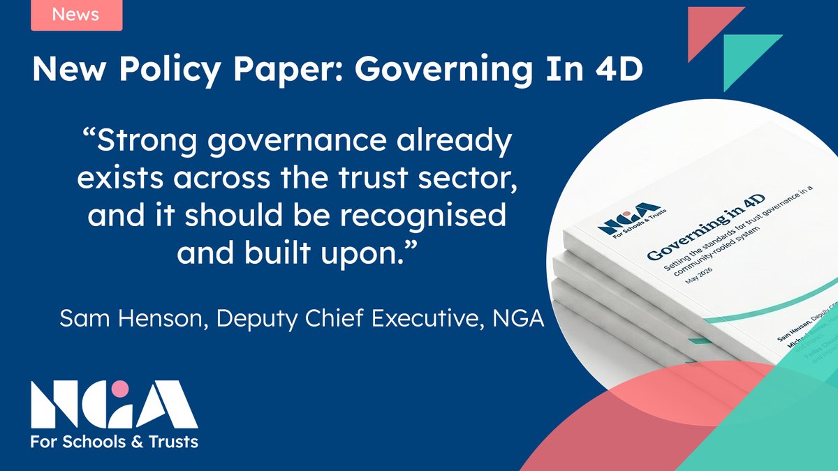 NGA For Schools & Trusts #VisibleGovernance tweet media