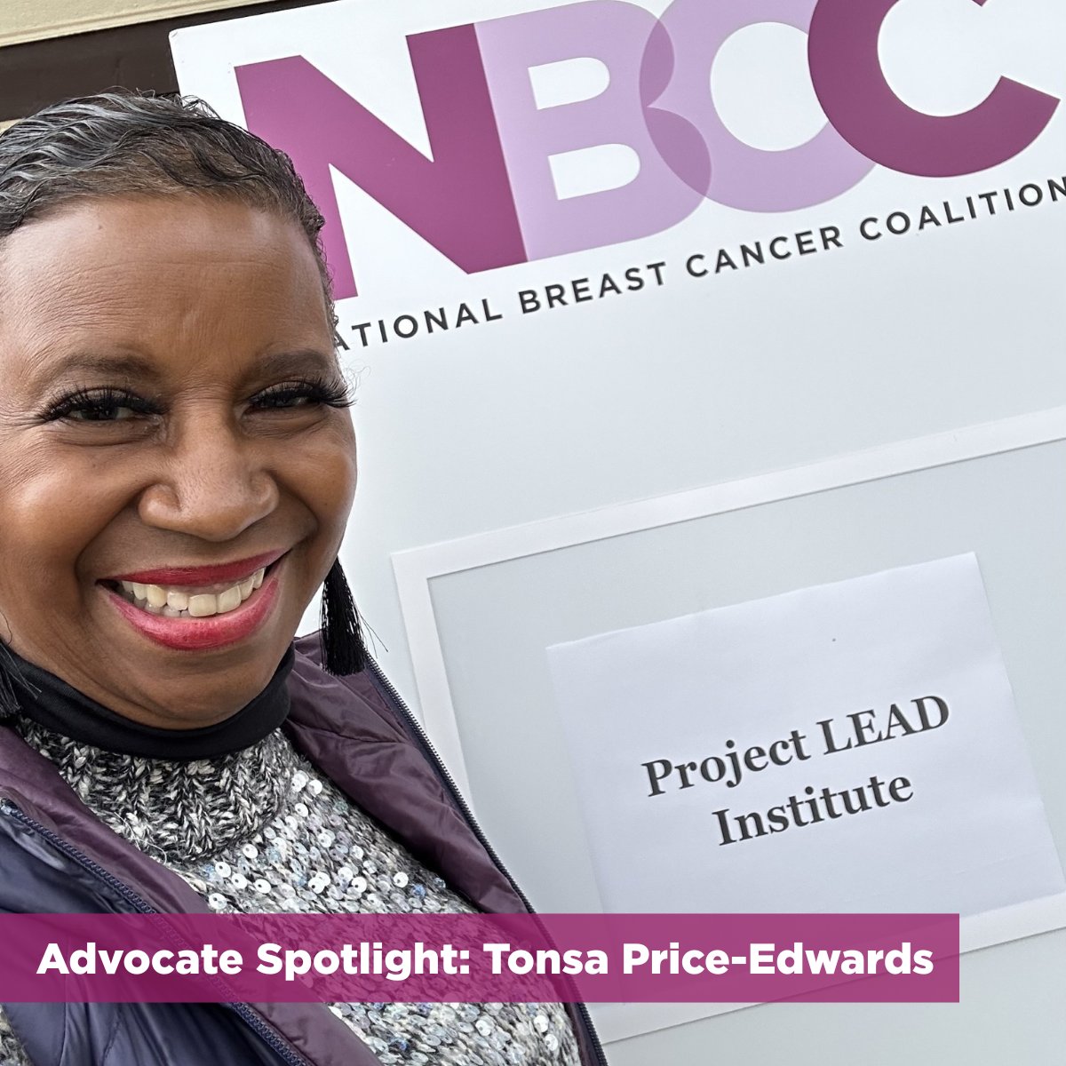 NBCCStopBC's tweet photo. "The medications I’m on today didn’t exist when I first got diagnosed." 

To advocates like Tonsa Price-Edwards, saving science means saving lives and improving quality of life. That's why we must #ProtectScience. #NationalCancerResearchMonth https://t.co/3M51DcgQ1g https://t.co/shybNnfzFC
