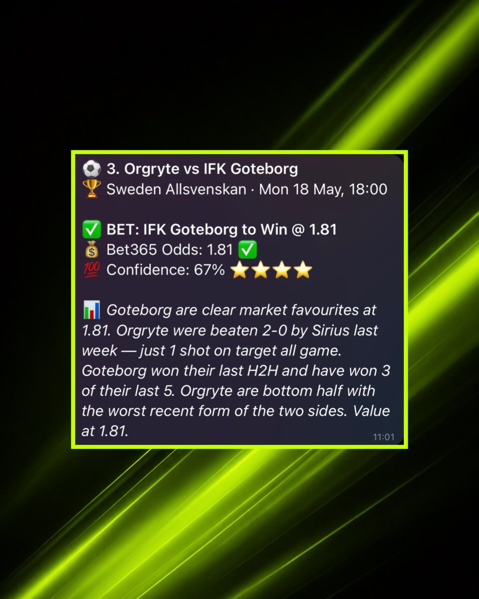 statspicksbets's tweet photo. The channel’s free. The picks are free. The only thing costing you is not being there. https://t.co/aBdlXdEuqP https://t.co/aW764uNVqM
