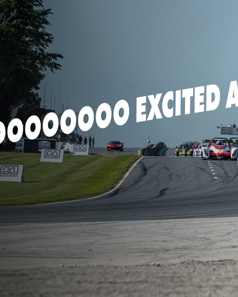 RadicalCUP's tweet photo. We're excited for Road America! Are you?

#RadicalCupNorthAmerica / #RadicalCup / #BeRadical / #RadicalCupNA / #BecauseRadical / @hankooktireusa / @radicalmsport https://t.co/z9heNLGm3d