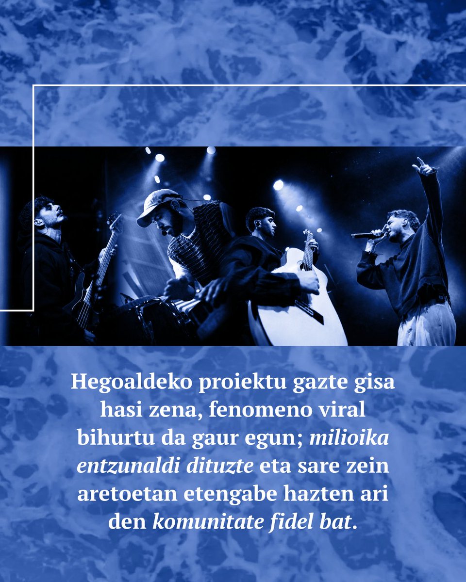 salaBBK's tweet photo. Salistre zuzenean ���

Barbate eta La Islatik, gazte cadiztarrez osatutako talde honek 2016tik darama mapa osoa zeharkatzen berezko soinua zabaltzen. 

📅 Maiatzak 23 | 20:30

🎟️ https://t.co/ghD241jx6P

#SalaBBK https://t.co/70kz8fC9eV
