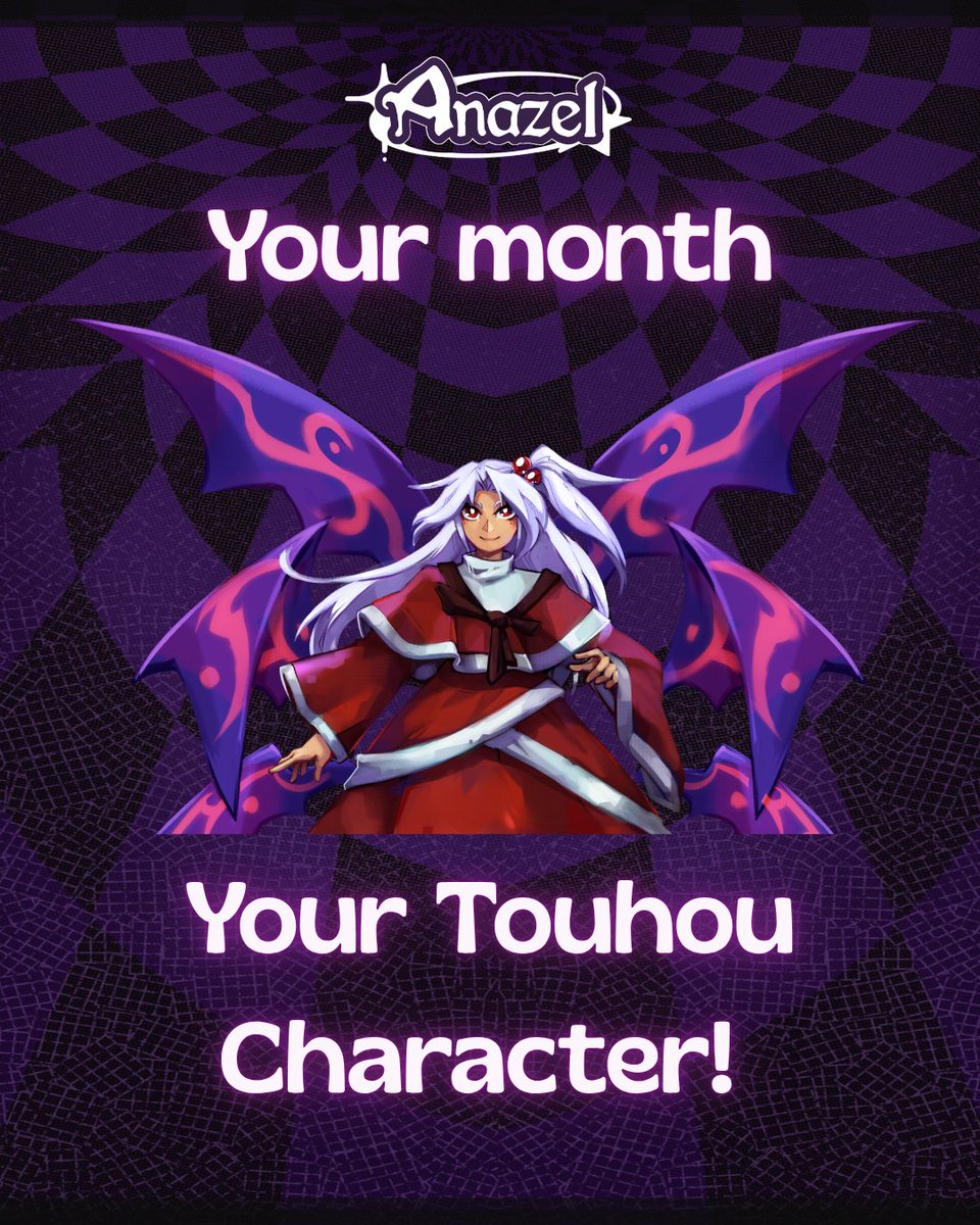 _Anazel's tweet photo. Here's the full version of the "your month your Touhou character" !

#touhou #touhouproject https://t.co/lucJIWTLbO