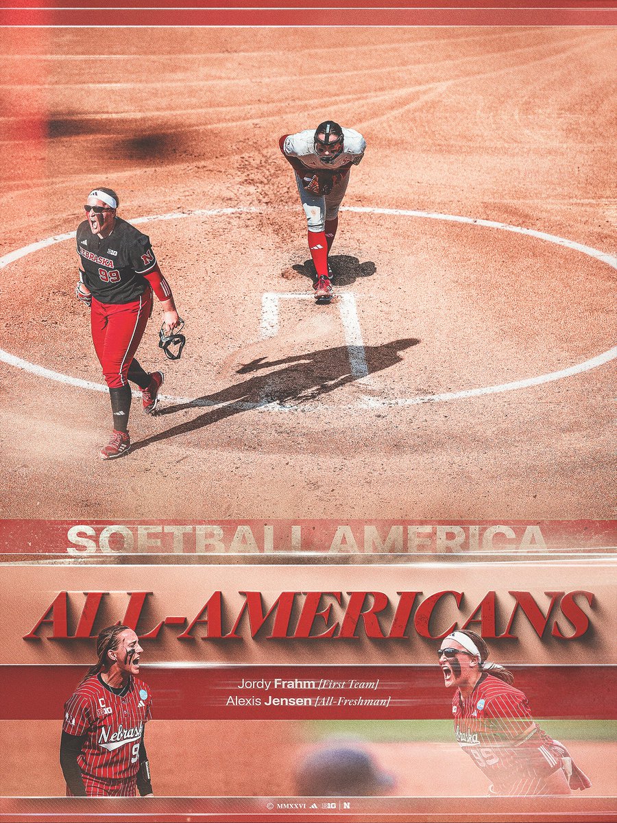 Nebraska Softball tweet media