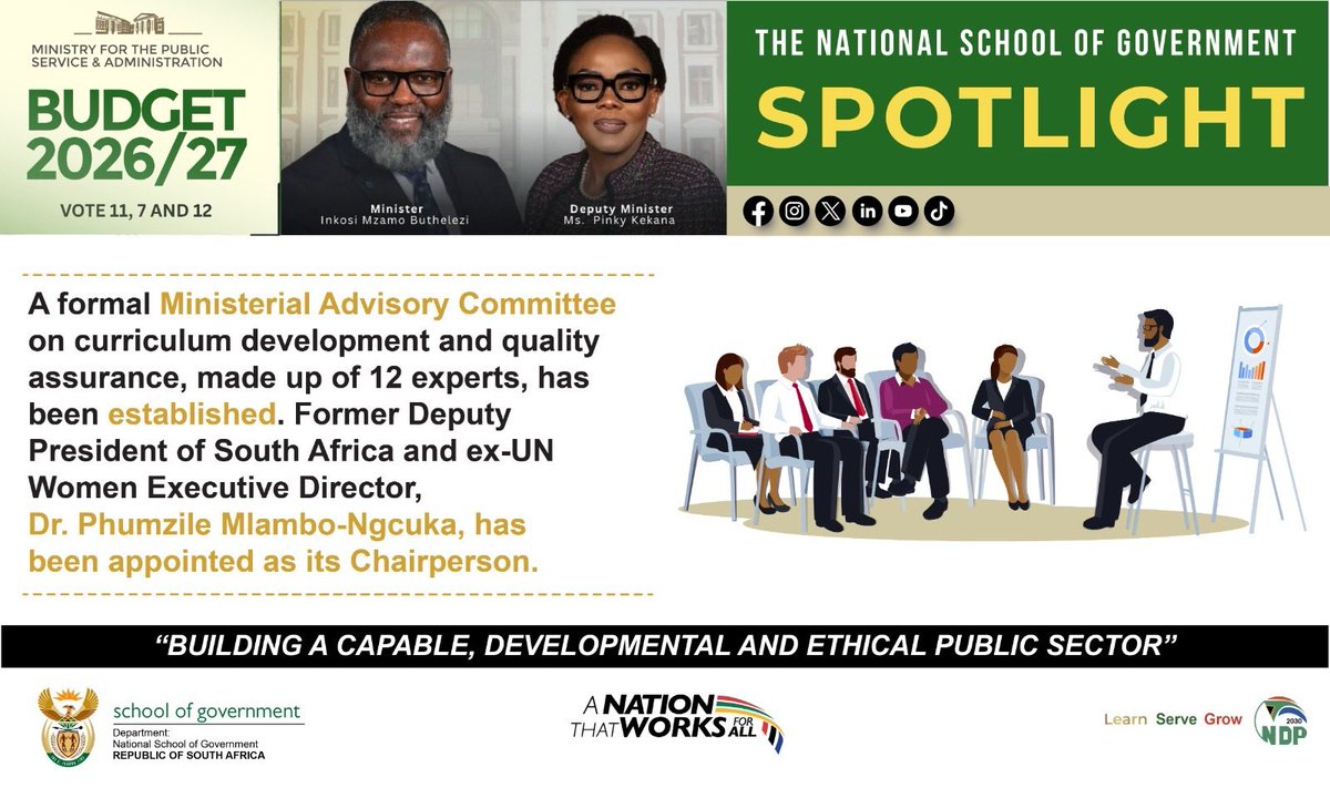 The National School of Government tweet media