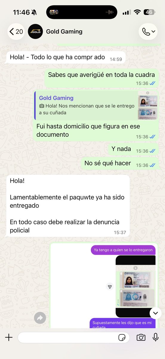 tonaaas's tweet photo. @Zenioxx Yo compré y me tuvieron dando vuelta entre pickit y gg como 3 meses, después lo hicieron pasar como que lo entregaron y lo recibió otra persona, y al final me terminaron tratando de chorro porque supuestamente lo había recibido yo jajja https://t.co/Mx89I78sBB