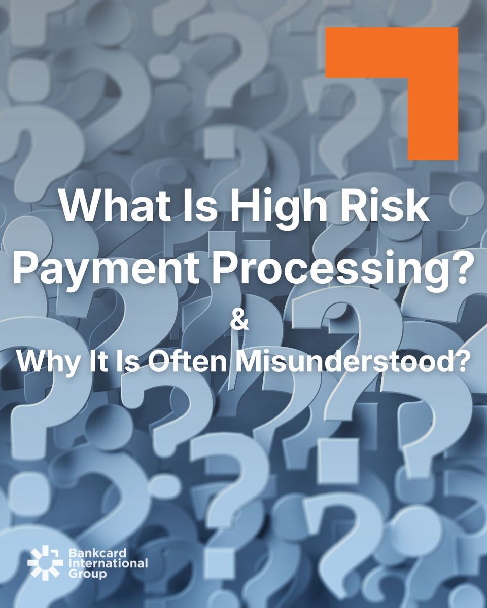 GroupBankcard's tweet photo. Chargebacks drive high risk classification.

If you exceed thresholds, programs trigger.
High risk processors structure around:
• Real time dispute monitoring
• Early warning alerts
• Reserve management
• Fraud mitigation

https://t.co/toQL9jhXaY https://t.co/2FUsrLE8LK