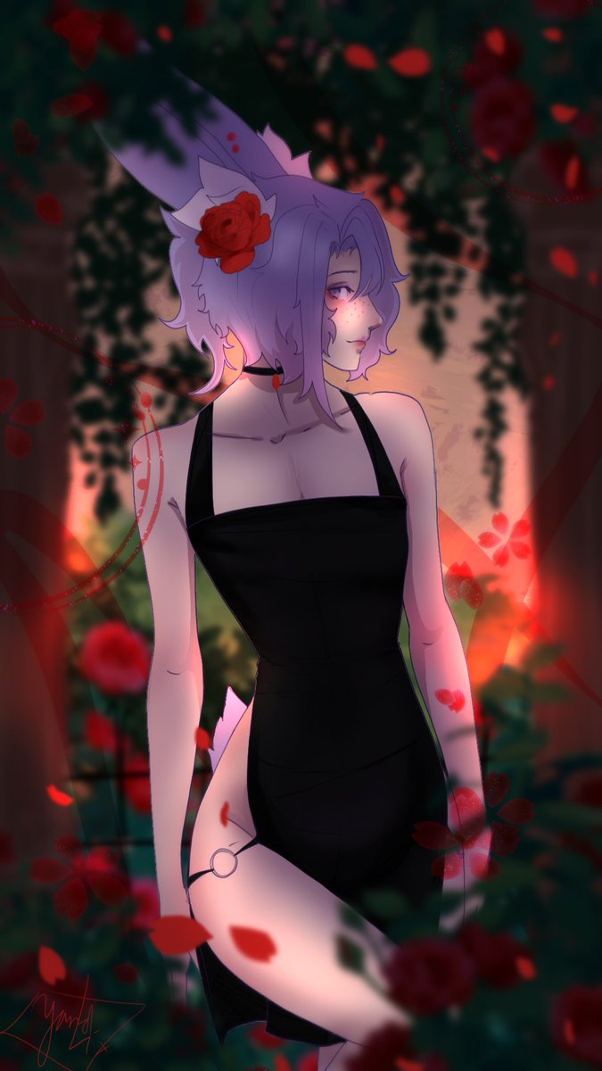 Yandere_Lix's tweet photo. Oh you like my new dress?~
#BunLixFever #Femboy #Vtuber https://t.co/SjXPjvljXp