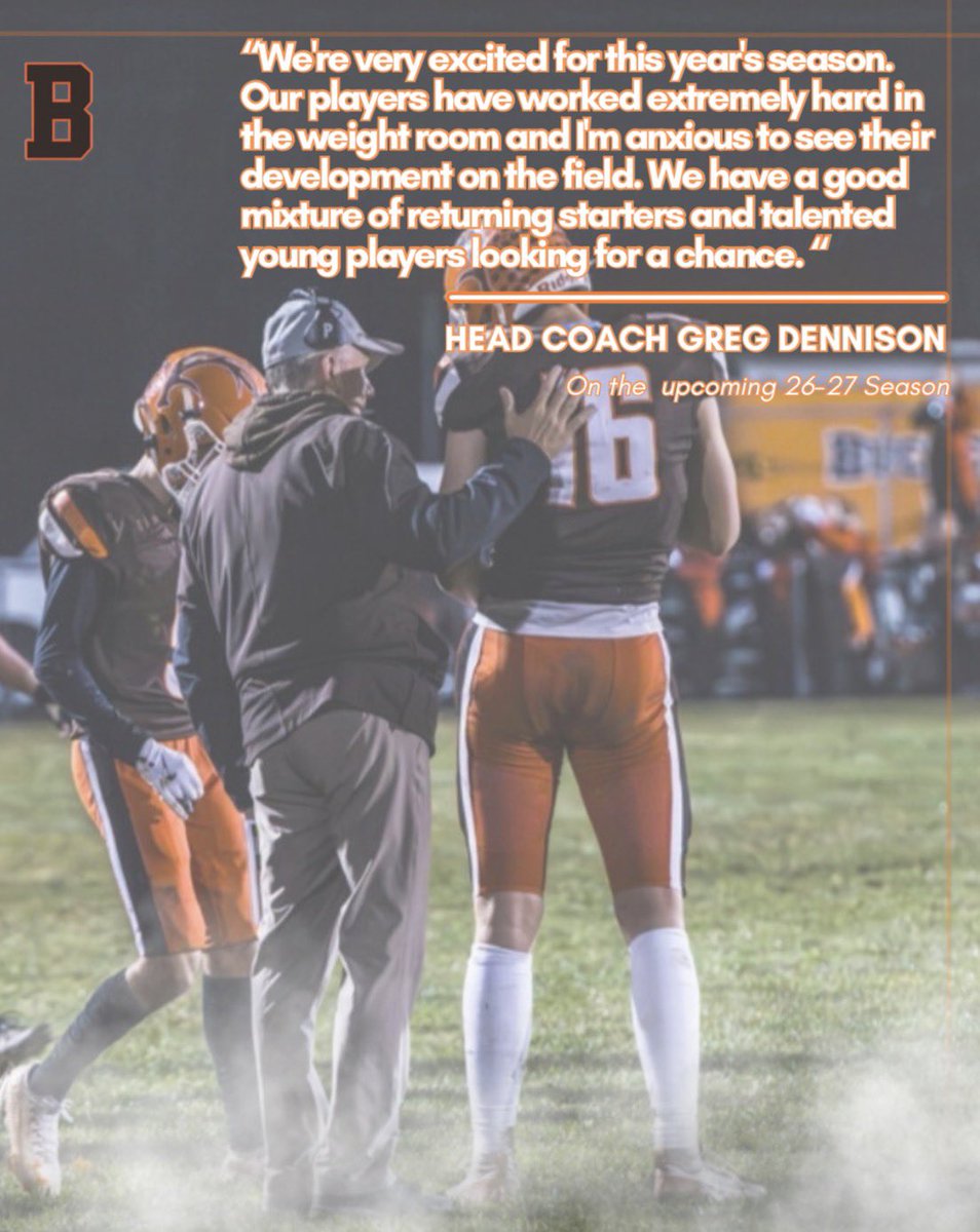 officialBucksFB's tweet photo. Statement On Next Season from Coach Dennison: https://t.co/YvdRNkaT8N