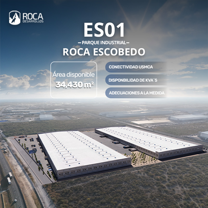 ROCADesarrollos's tweet photo. ES01 ofrece conectividad estratégica con el corredor USMCA en la zona industrial de Escobedo.

Consulta especificaciones técnicas aquí:
🌐 https://t.co/9eqCQzcaux
📱 https://t.co/38fpNwrQ3m

#Industrial #NuevoLeón #México #Manufactura #Logistica #Escobedo https://t.co/XhuBfp7X56