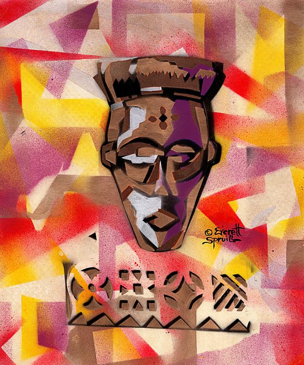 EverettSpruill's tweet photo. Art of the Day! "Senufo Wisdom - Silver". Buy at: https://t.co/FoNSMEFveB https://t.co/QnhXCsVDxO