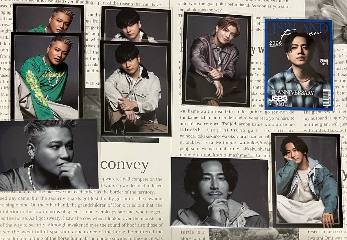 3jsb__change's tweet photo. 【交換】三代目 JSB FOREVER〜ONE〜 フォトカード 

譲▶︎1枚目 岩田剛典 ØMI 小林直己 ELLY 山下健二郎

求▶︎NAOTO,今市隆二シクレ> 今市隆二 赤枠
直己さん、ELLYさん、健二郎さんは複数提供、買取も可能（纏めて優先）

郵送希望
難しいとは思いますが、可能な方は画像付きリプお願い致します🙇🏻‍♀️ https://t.co/z9FdidHqdz